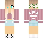 cuute crop top girl