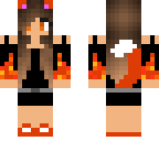 fire cat girl