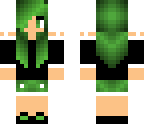 girl with green features