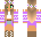 lilac spring girl