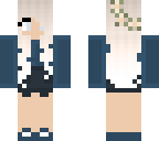 navy blue skin