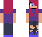 purple hair