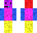 rainbow color man