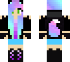 rainbow fox girl