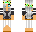 silver haired girl