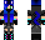 cat girl with headphones