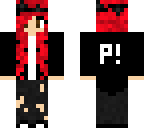 emo red hair girl hair edit 1