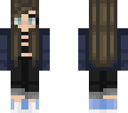me hair down