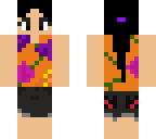 orange tank top