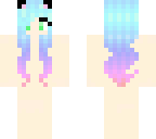 pastel cute hair template