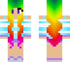 rainbow girl