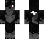 wolf with eyepatch