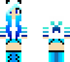 blue creeper girl