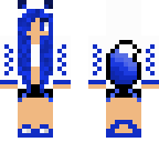 blue girl