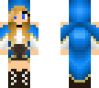 blue mage girl