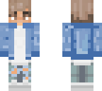 boy in blue jacket