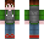 green and grey  hoodie