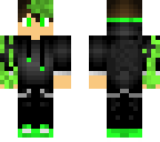 green hair