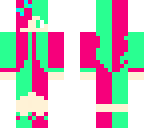 multi colored girl 