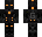 orange mech suit