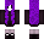 purple demon girl
