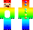 rainbow dino