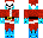 santa blue ghost rider