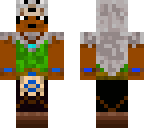 shaman with wolf hat