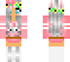 silver haired girl easter