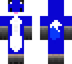 blue fox for friend
