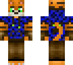 cat man in blue
