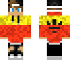 cool yellow and red dude