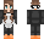dark grey penguin girl