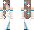 blue and white