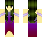 earth and purple girl