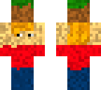 man holding grass idk