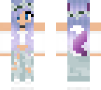 purple hair wolf teen