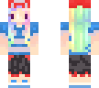 rainbow girl pokemon trainer