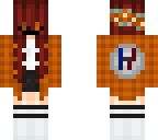 red and orange