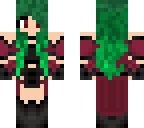 green hair warrior edited