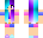 two color girl