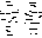 white pixlized man