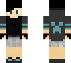 blue black creeper boy