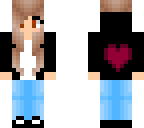 casual heart jumper