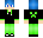 creeper boy green