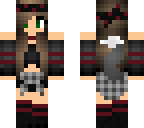 cute long socks tomboy girl wolf