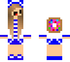 derpy blue donut girl