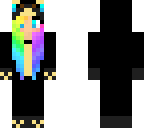 edited black llama girl