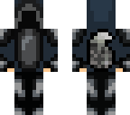my character in armor