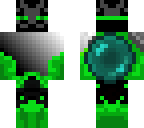 my newest green enderman